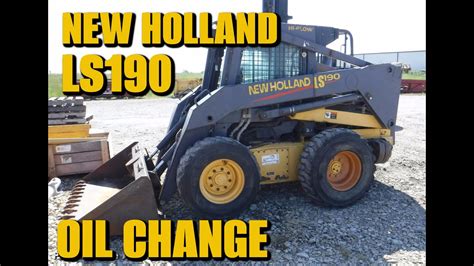 change hydruaic fluid new holland skid steer|new holland hydraulic oil flush.